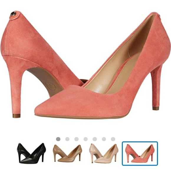 MICHAEL KORSDOROTHY FLEX SUEDE PUMPS - Picture 2 of 8